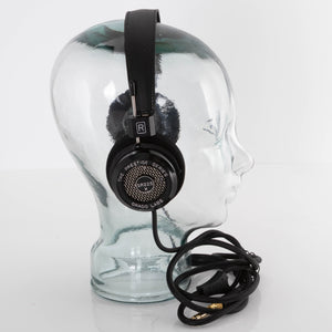 Left side view of used Grado SR225X Headphones in a Black finish