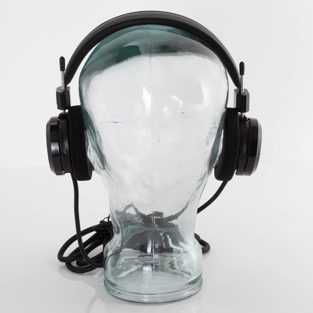 Rear view of used Grado SR225X Headphones in a Black finish