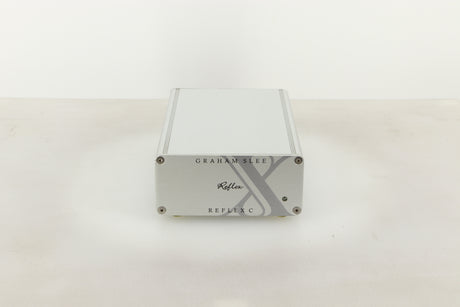 Front view of a used Graham Slee Reflex C MC Phonostage