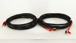 Front view of used Graham Slee Spatia Speaker Cables 4.0m Pair 