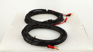 Left side view of used Graham Slee Spatia Speaker Cables 4.0m Pair 