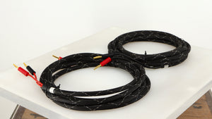 Rear right angle of used Graham Slee Spatia Speaker Cables 4.0m Pair 