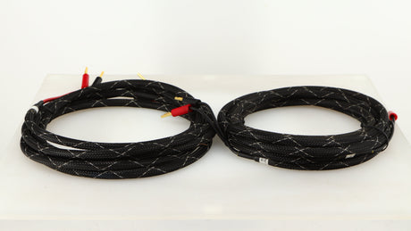 Rear view of used Graham Slee Spatia Speaker Cables 4.0m Pair 
