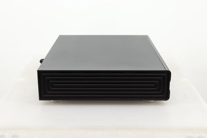 Side view of a used Gustard R26 Discrete R2R DAC in Black finish 