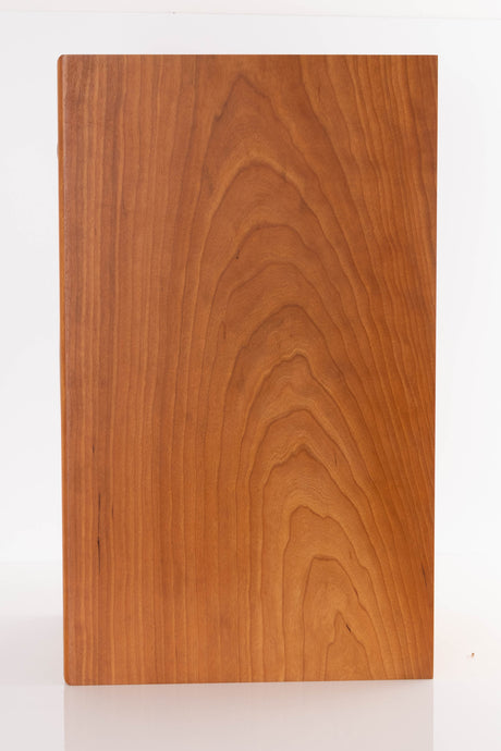 Right side view of a used Harbeth Compact 7ES 3 Standmount Speaker in a Cherry finish
