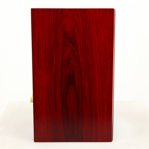 Left side view of a used Harbeth P3ESR Standmount Speaker in a rosewood finish
