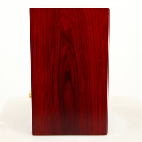 Left side view of a used Harbeth P3ESR Standmount Speaker in a rosewood finish