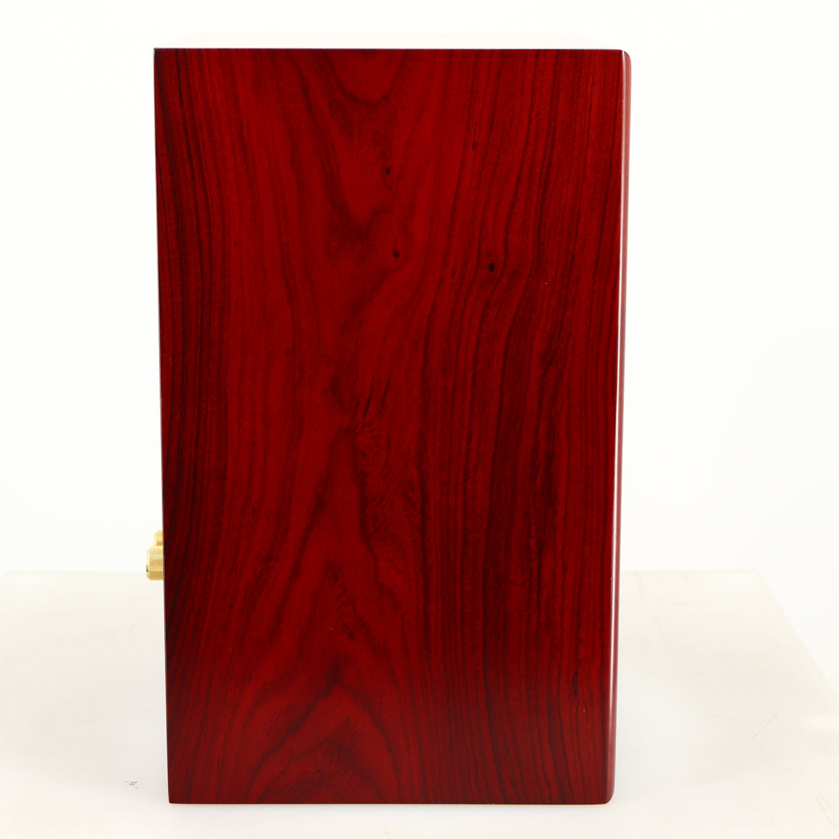 Left side view of a used Harbeth P3ESR Standmount Speaker in a rosewood finish