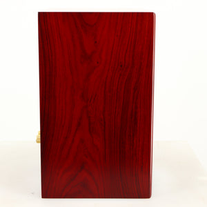 Left side view of a used Harbeth P3ESR Standmount Speaker in a rosewood finish