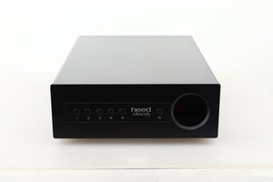 Front view of a used Heed Abacus DAC in Black finish