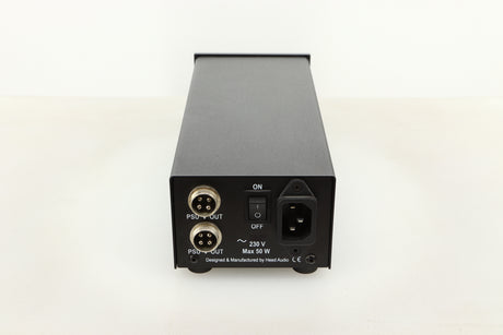 Rear view of a used Heed Q-PSU III Power Supply
