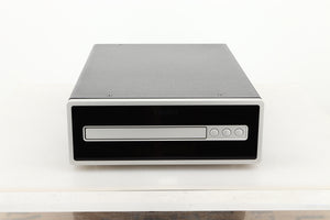 Front view of a used Heed Thesis Delta CD Transport in Black finish 
