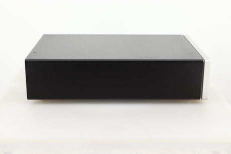 Side view of a used Heed Thesis Delta CD Transport in Black finish