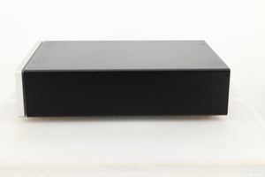 Side view of a used Heed Thesis Delta CD Transport in Black finish 