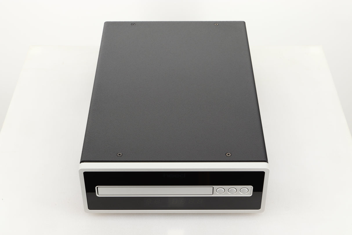Top view of a used Heed Thesis Delta CD Transport in Black finish