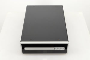 Top view of a used Heed Thesis Delta CD Transport in Black finish