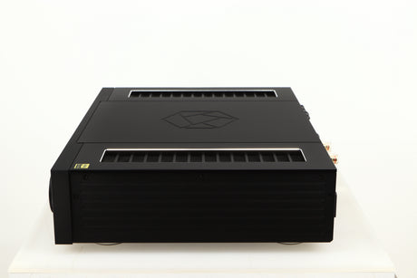 Right side view of a used HiFi ROSE RA280 Integrated Amplifier in a black finish