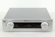 Front view of a used HiFiMAN EF400 Headphone Amplifier in silver finish