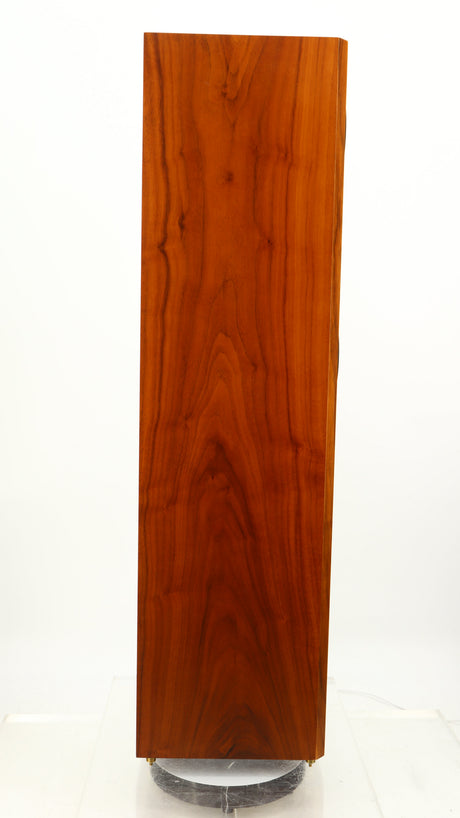 Left side view of a used Icon Audio MFV3 Floorstanding Speaker in a rosewood vinyl finish