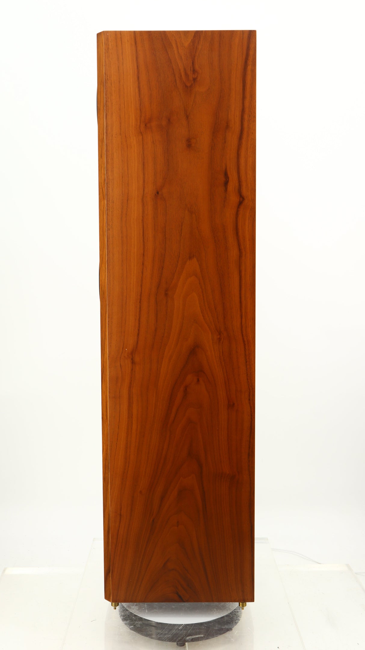 Right side view of a used Icon Audio MFV3 Floorstanding Speaker in a rosewood vinyl finish