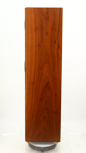 Right side view of a used Icon Audio MFV3 Floorstanding Speaker in a rosewood vinyl finish