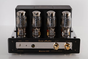 Front view of a used Icon Audio Stereo 40i Integrated Valve Amplifier