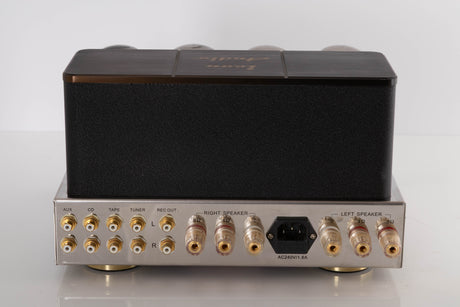 Rear view of a used Icon Audio Stereo 40i Integrated Valve Amplifier