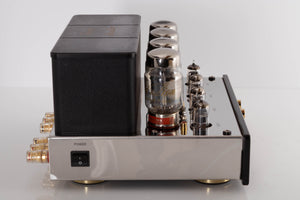 Side view of a used Icon Audio Stereo 40i Integrated Valve Amplifier