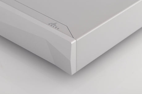 Front right corner view of a used Innuos Pulse Network Music Player in Silver