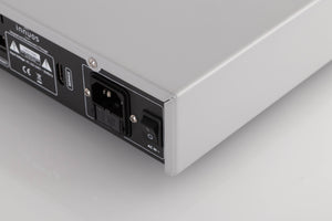 Rear right corner view of a used Innuos Pulse Network Music Player in Silver