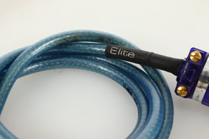 Close up view of a used Isotek Elite High Performance Power Cord 1.5m