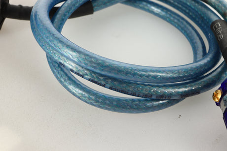 Close up view of a used Isotek Elite High Performance Power Cord 1.5m