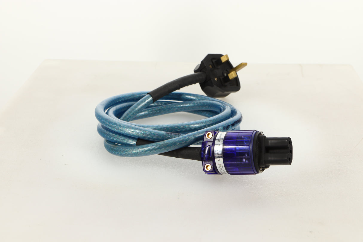 Side view of a used Isotek Elite High Performance Power Cord 1.5m