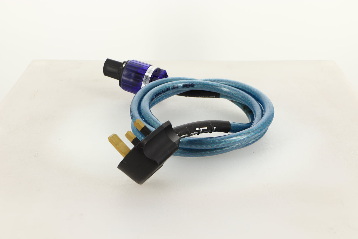 Side view of a used Isotek Elite High Performance Power Cord 1.5m