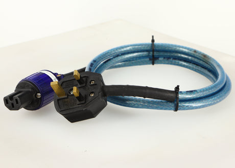 Front right angle of a used Isotek Elite High Performance Power Cord 1.5m