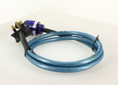 Rear right angle of a used Isotek Elite High Performance Power Cord 1.5m