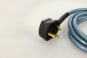 Close up view of a used Isotek Performance Power Cord 16A 2.0m