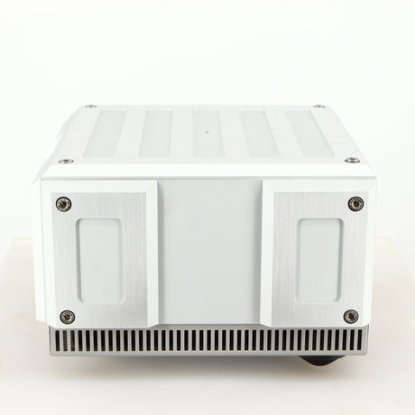 Right side view of a used Isotek Titan Mains Conditioner in a silver finish