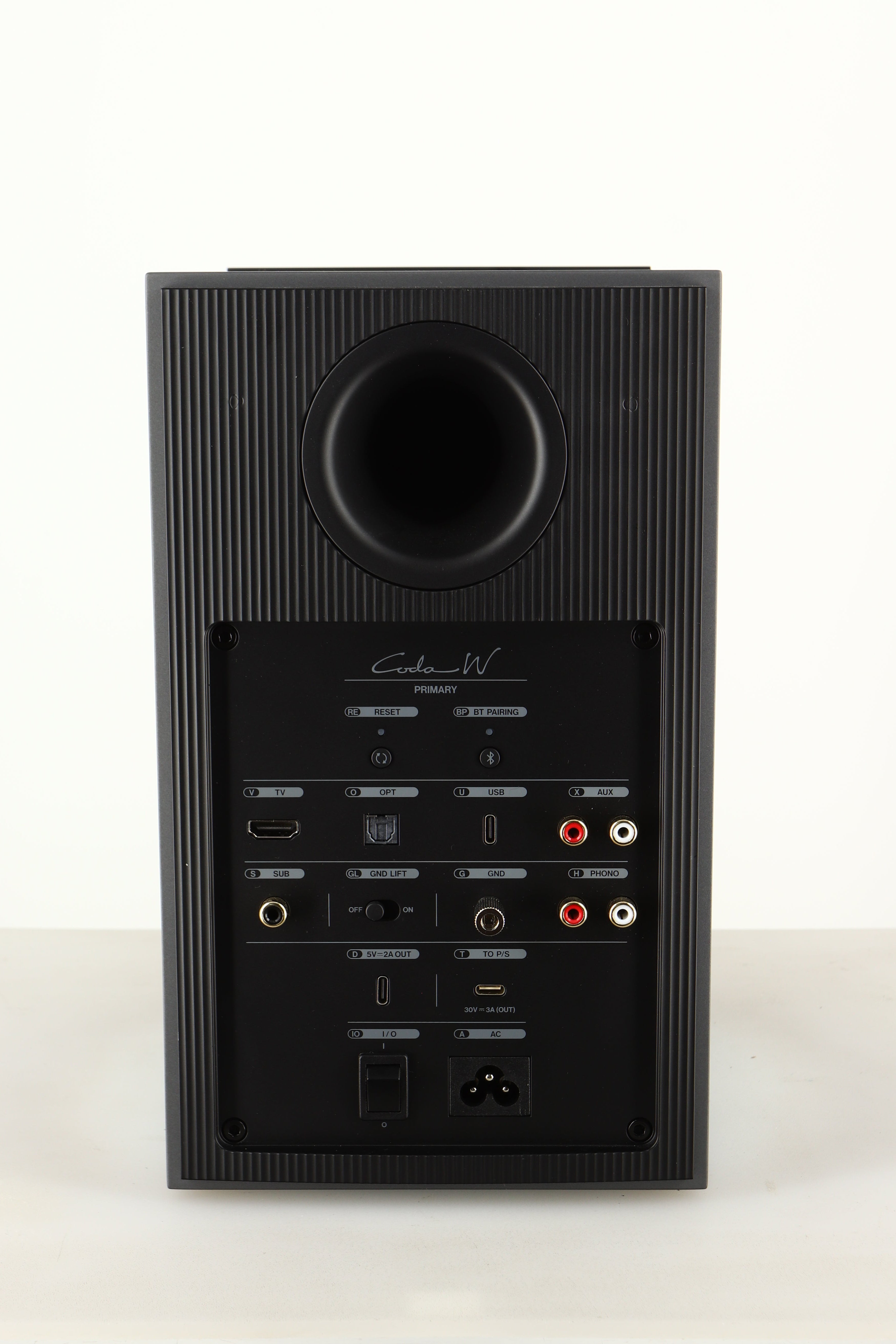 KEF Coda W Active Standmount Speakers - Dark Titanium