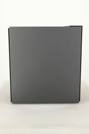Side view of a used KEF Coda W Active Standmount Speaker in Dark Titanium finish