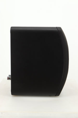 Side view of a used KEF LS50 Black Edition Standmount Speaker