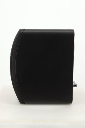 Side view of a used KEF LS50 Black Edition Standmount Speaker