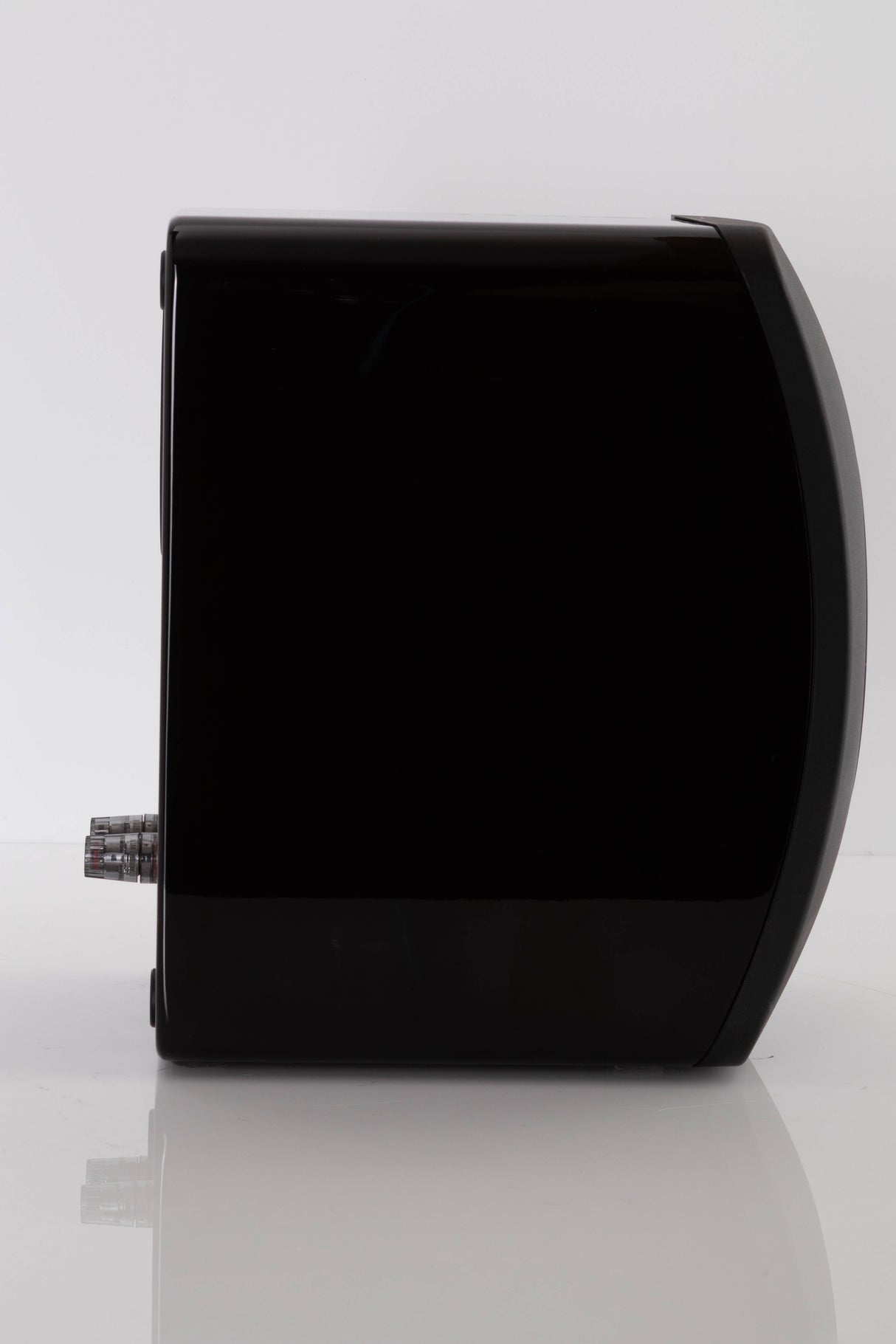 Side view of a used KEF LS50 Standmount Speaker in Gloss Black
