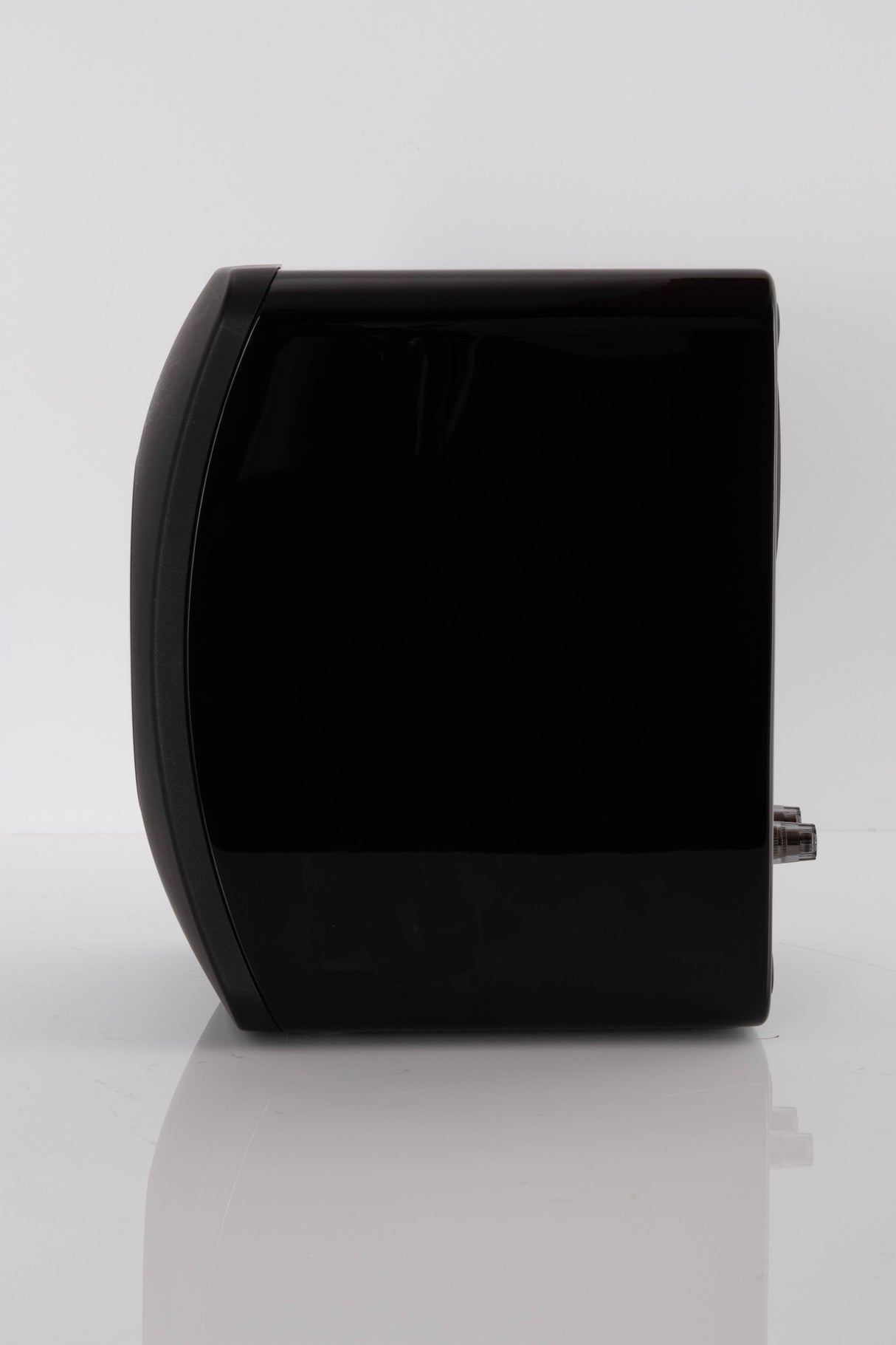 Side view of a used KEF LS50 Standmount Speaker in Gloss Black