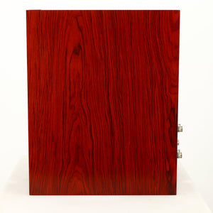 Right side view of a used KEF R300 Standmount Speaker in a rosewood finish