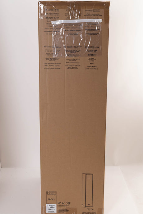 Box of a used Klipsch RP-6000F Floorstanding Speaker in Ebony