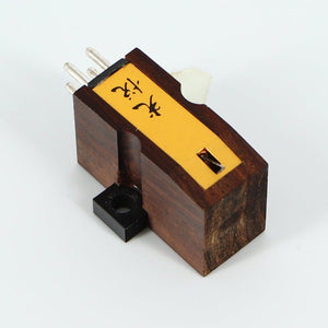 Front left angle of a used Koetsu Red T Moving Coil Cartridge