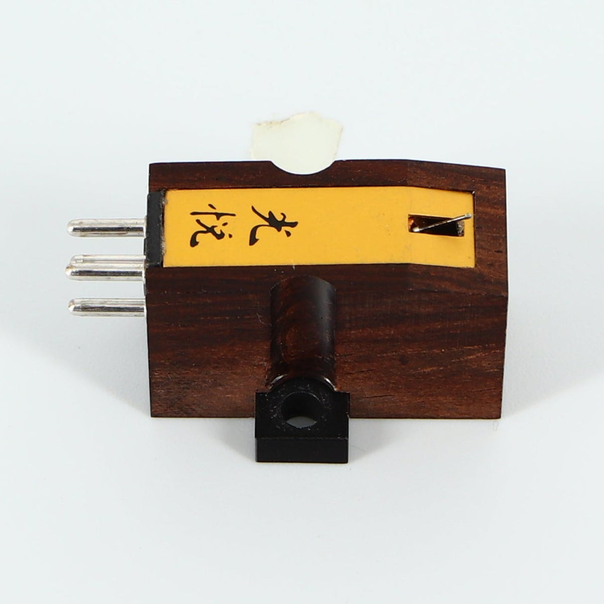 Left side view of a used Koetsu Red T Moving Coil Cartridge