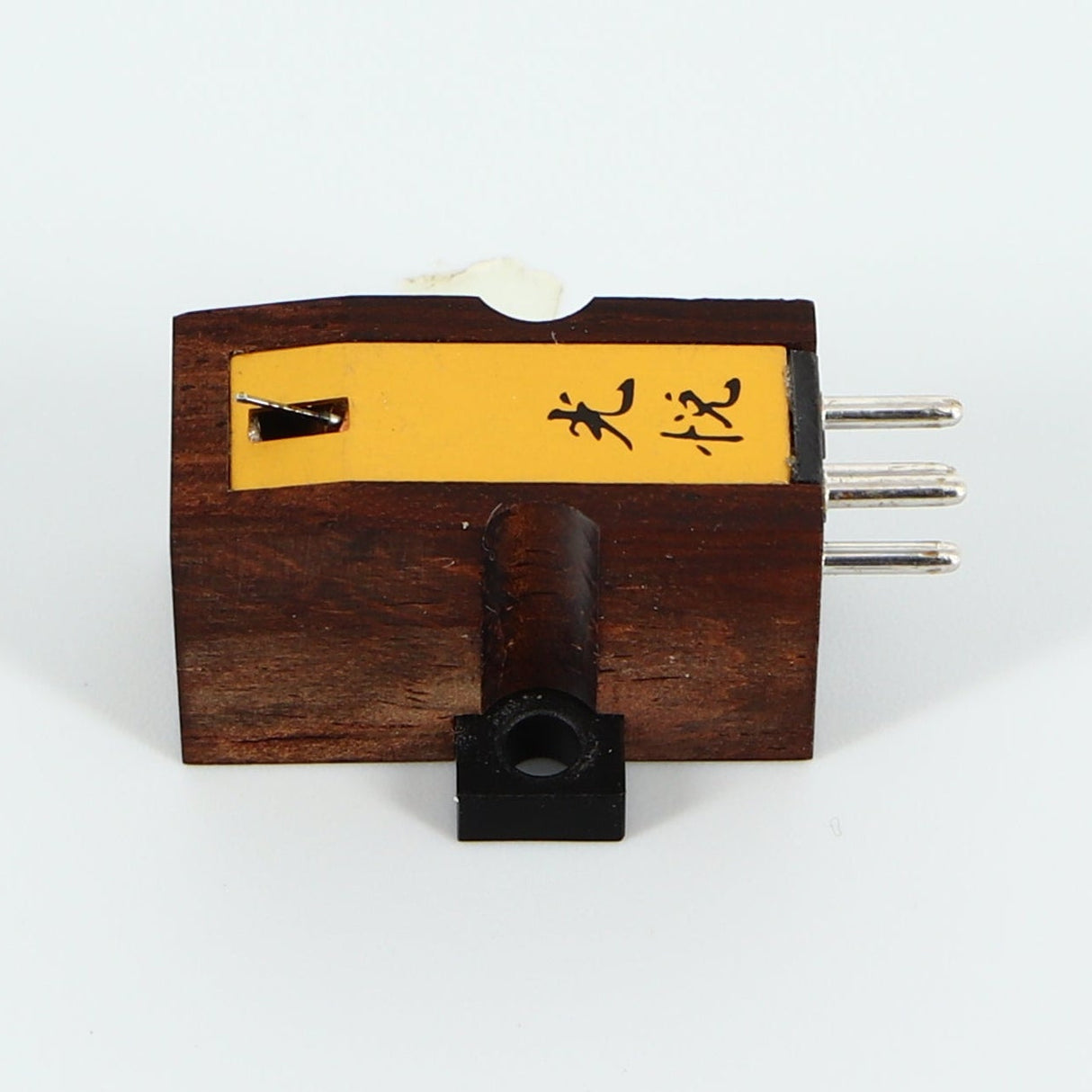 Right side view of a used Koetsu Red T Moving Coil Cartridge