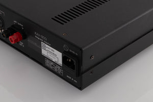 Rear right corner view of a used Krell KAV-300i Integrated Amplifier